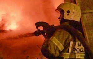 Спасатели МЧС России ликвидировали пожар в частном садовом доме в Мысковском ГО