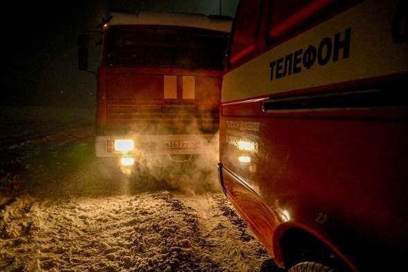 Спасатели МЧС России ликвидировали пожар в муниципальном многоквартирном жилом доме Мысковском ГО